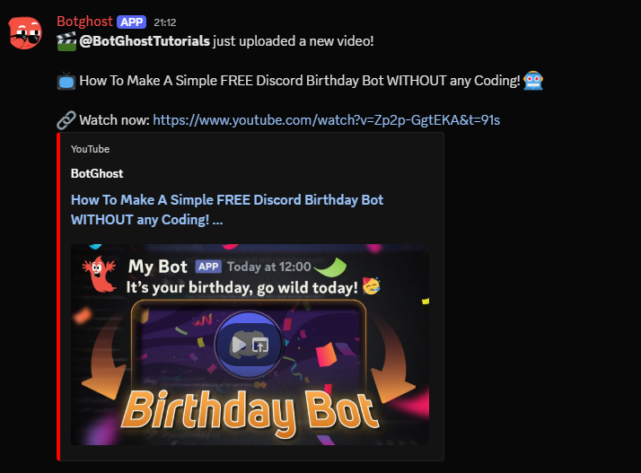 Instant Video Upload Notifications